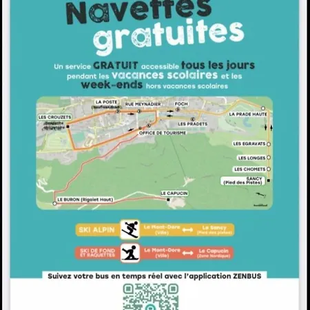 Hyper Centre Ville,5pers 'le Maloudgja' Vue Sur Le Sancy *
